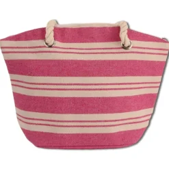 Robin Ruth Strandtasche Baumwolle Polyester rosa beige OTG2200A