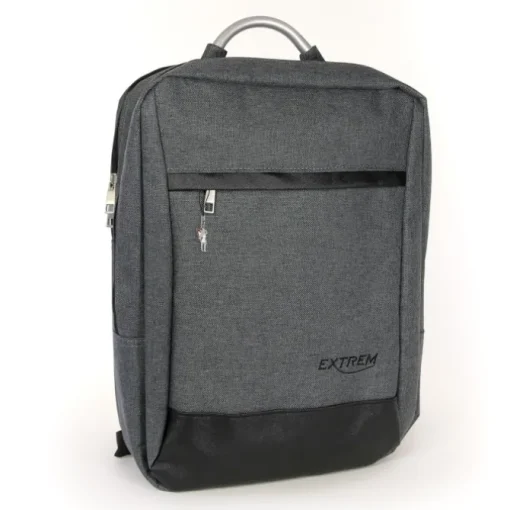 Rucksack Synthetik grau Tabletfach Rucksack, Notebooktasche Bag Street OTJ650K