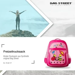 Rucksack Synthetik pink cooler Kinderrucksack Bag Street OTJ611P