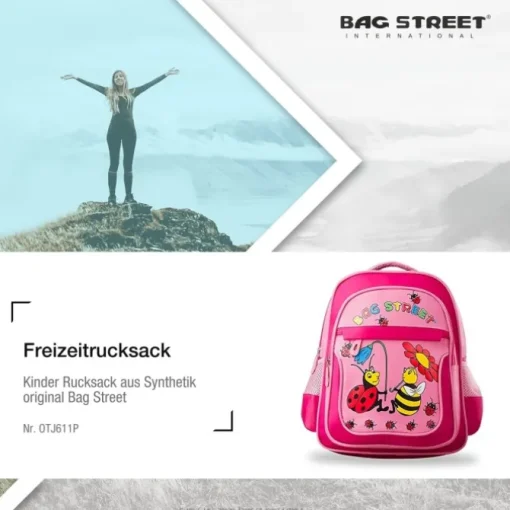 Rucksack Synthetik pink cooler Kinderrucksack Bag Street OTJ611P