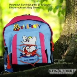 Rucksack Synthetik pink Eli & Ducky Kinderrucksack Bag Street OTJ609P