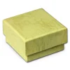 SD Schmuckschachtel ocker Geschenk-Verpackung 40x40x25mm Etui VE3042N