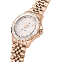 Sector Damen Armbanduhr Analog Edelstahlarmband roségold USE53161531