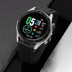 Sector Herren Armbanduhr AnalogDigital Silikonband schwarz USE51232001