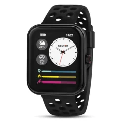 Sector Herren Armbanduhr Analog-Digit Silikonband schwarz USE51159001