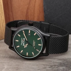 Sector Herren Armbanduhr Analog Edelstahlarmband schwarz USE53517021