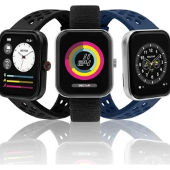 Sector Herren Armbanduhr Analog-Digit Silikonband schwarz USE51159001