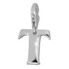 SilberDream 925 Charm Buchstabe T Silber Armband Anhänger FC70T