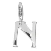 SilberDream 925 Charm Buchstabe N Silber Armband Anhänger FC70N