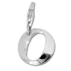 SilberDream 925 Charm Buchstabe O Silber Armband Anhänger FC70O