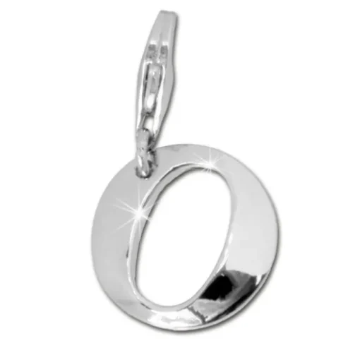 SilberDream 925 Charm Buchstabe O Silber Armband Anhänger FC70O