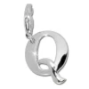 SilberDream 925 Charm Buchstabe Q Silber Armband Anhänger FC70Q