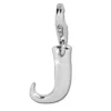 SilberDream 925 Charm Buchstabe J Silber Armband Anhänger FC70J