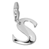 SilberDream 925 Charm Buchstabe S Silber Armband Anhänger FC70S