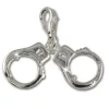 SilberDream 925 Charm Handschellen Armband Anhänger FC3037