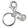 SilberDream 925 Charm Hochzeitsringe Armband Anhänger FC229W