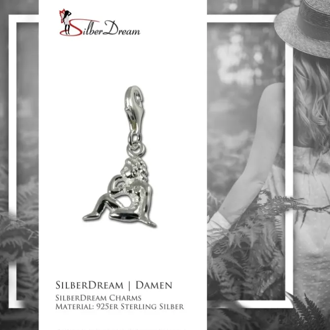 SilberDream 925 Charm Jungfrau Sternzeichen Anhänger FC7109