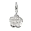 SilberDream 925 Charm Plakette Gut Armband Anhänger FC3068