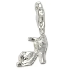 SilberDream 925 Charm Plateauschuh Armband Anhänger FC3079