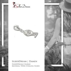 SilberDream 925 Charm Sandale Armband Anhänger FC3095