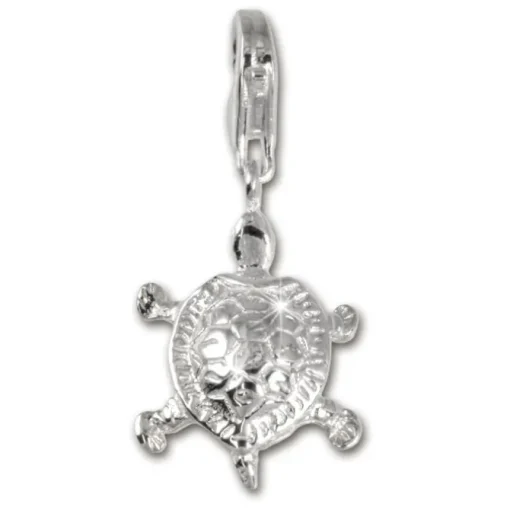 SilberDream 925 Charm Schildkröte Armband Anhänger FC1001