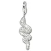 SilberDream 925 Charm Schlange Zirkonia Armband Anhänger FC221W
