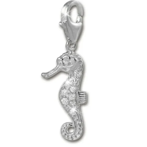 SilberDream 925 Charm Seepferd Armband Anhänger FC232W
