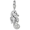 SilberDream 925 Charm Seepferdchen Armband Anhänger FC1022