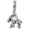 SilberDream 925 Charm Steinbock Sternzeichen Anhänger FC7101