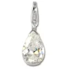 SilberDream 925 Charm Träne weiß Armband Anhänger FC207W