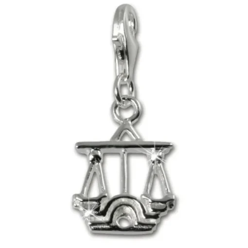 SilberDream 925 Charm Waage Sternzeichen Anhänger FC7110