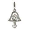 SilberDream 925 Silber Charm Glocke Armband Anhänger FC4108