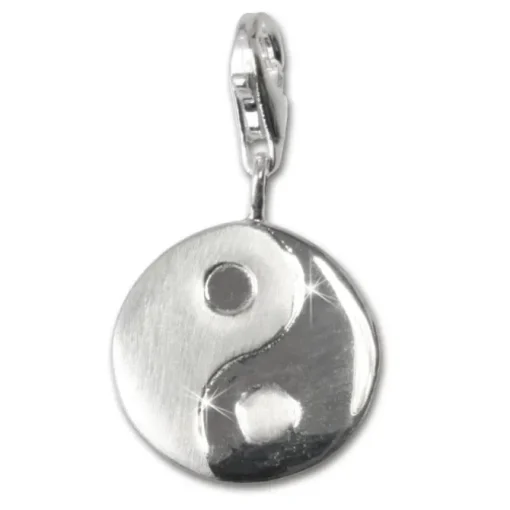 SilberDream 925 Silber Charm YinYang Armband Anhänger FC3107
