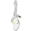 SilberDream 925 Silber Charm Clog Schuh Armband Anhänger FC629
