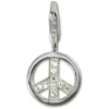 SilberDream 925 Silber Charm Peace Armband Anhänger FC249W
