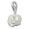 SilberDream 925 Silber Charm Rose Armband Anhänger FC3118