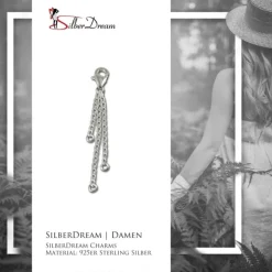 SilberDream 925 Sterling Silber Charms Ketten Verbinder FC0076
