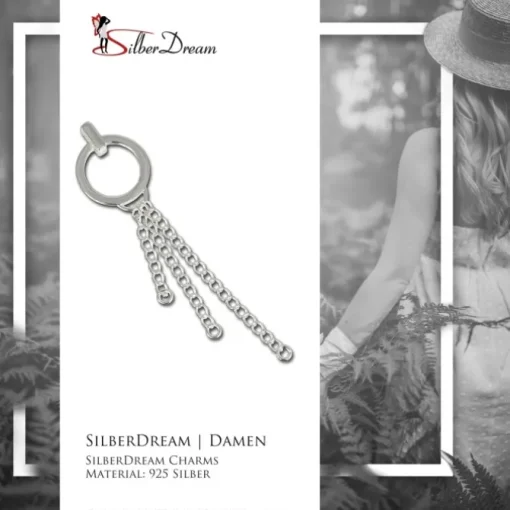 SilberDream 925 Sterling Silber Charms Ketten Verbinder FC0075