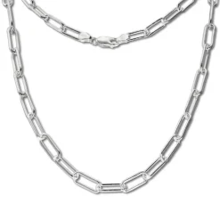 SilberDream Anker Kette Glieder 925 Sterling Silber Damen 75,5cm SDK11575J