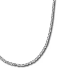 SilberDream Ankerkette fein 925er Silber Halskette 50cm Kette SDK21150