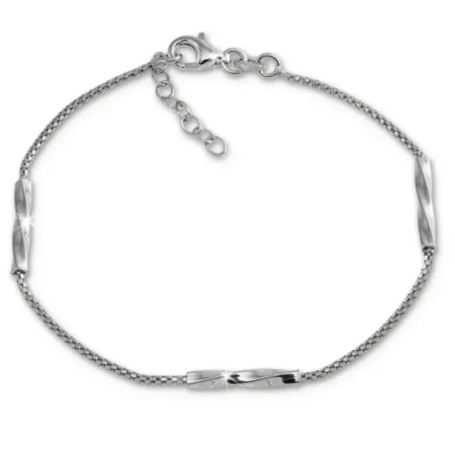 SilberDream Armband 925 Sterling Silber Damen 18cm - 21cm SDA1168J