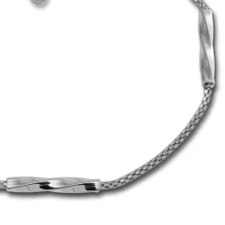 SilberDream Armband 925 Sterling Silber Damen 18cm - 21cm SDA1168J