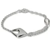 SilberDream Armband Drop 925 Sterling Vollsilber 18,5cm SDA413