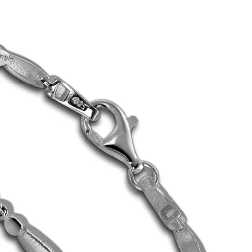 SilberDream Armband Elegant Zirkonia weiß 925er Silber 18,7cm Damen SDA458W
