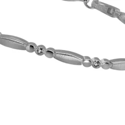 SilberDream Armband Elegant Zirkonia weiß 925er Silber 18,7cm Damen SDA458W