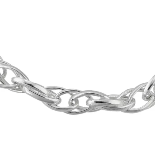 SilberDream Armband Fantasie verschlungen 925er Silber Damenarmband SDA2559J