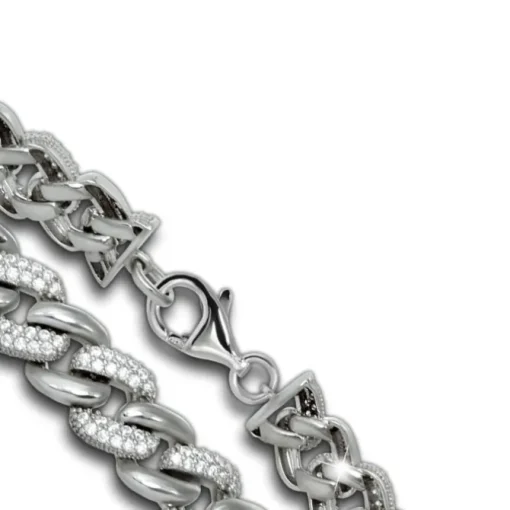 SilberDream Armband Glamour 925 Silber Zirkonia weiß 19cm Damen SDA4791W
