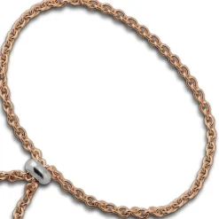 SilberDream Armband Glitzer Rose vergoldet 925er Sterling Silber Damen SDA2205E