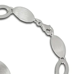 SilberDream Armband Grazie 925 Vollsilber 18,5cm Silberarmband SDA408