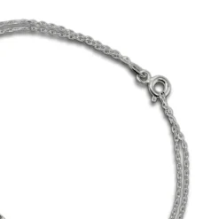 SilberDream Armband Herz Zirkonia weiß 925er Sterling Silber 19cm SDA423W